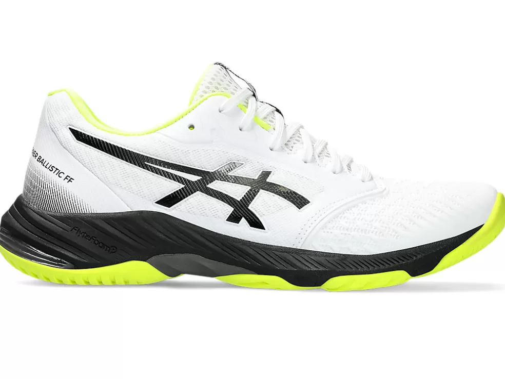 Cheap ASICS NETBURNER BALLISTIC FF 3 White/Gunmetal