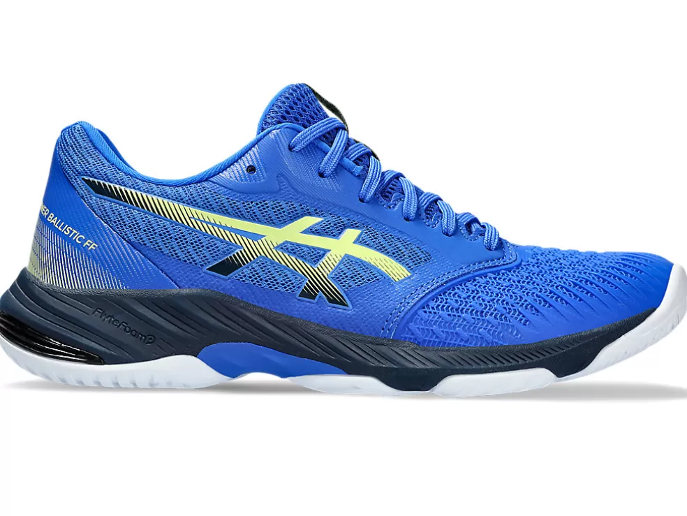 Best Sale ASICS NETBURNER BALLISTIC FF 3 Illusion Blue/Glow Yellow