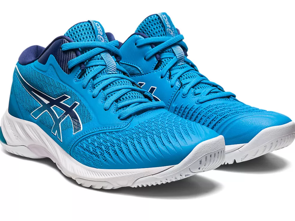 Shop ASICS NETBURNER BALLISTIC FF MT 3 Island Blue/Indigo Blue