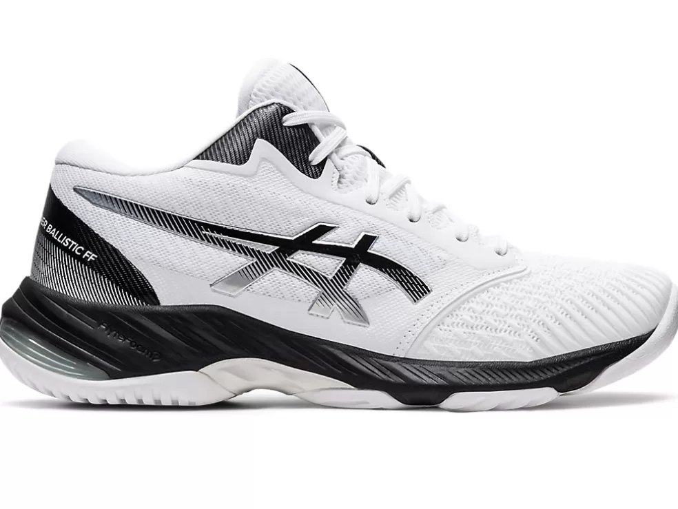 Discount ASICS NETBURNER BALLISTIC FF MT 3 White/Black