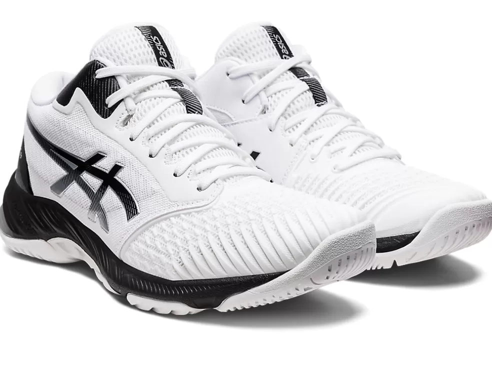 Discount ASICS NETBURNER BALLISTIC FF MT 3 White/Black