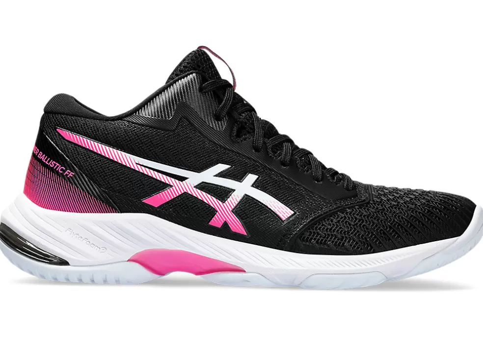 New ASICS NETBURNER BALLISTIC FF MT 3 Black/Hot Pink