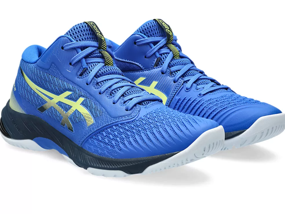 New ASICS NETBURNER BALLISTIC FF MT 3 Illusion Blue/Glow Yellow