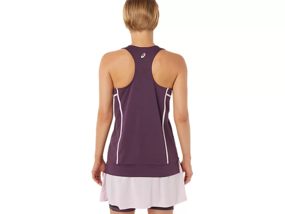 Store ASICS NEW STRONG 92 TANK Deep Plum/Barely Rose