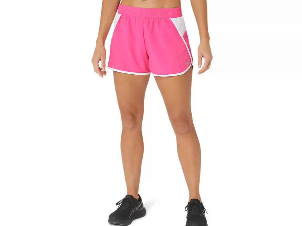 Best Sale ASICS NEW STRONG rePURPOSED RUN SHORT Pink Glo/White