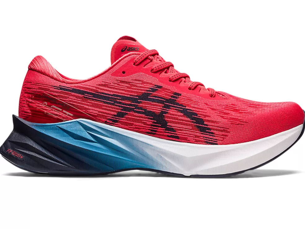 Cheap ASICS NOVABLAST 3 Electric Red/Midnight