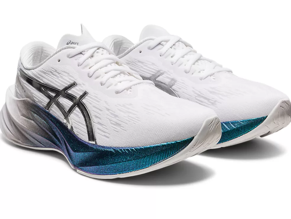 New ASICS NOVABLAST 3 PLATINUM White/Pure Silver