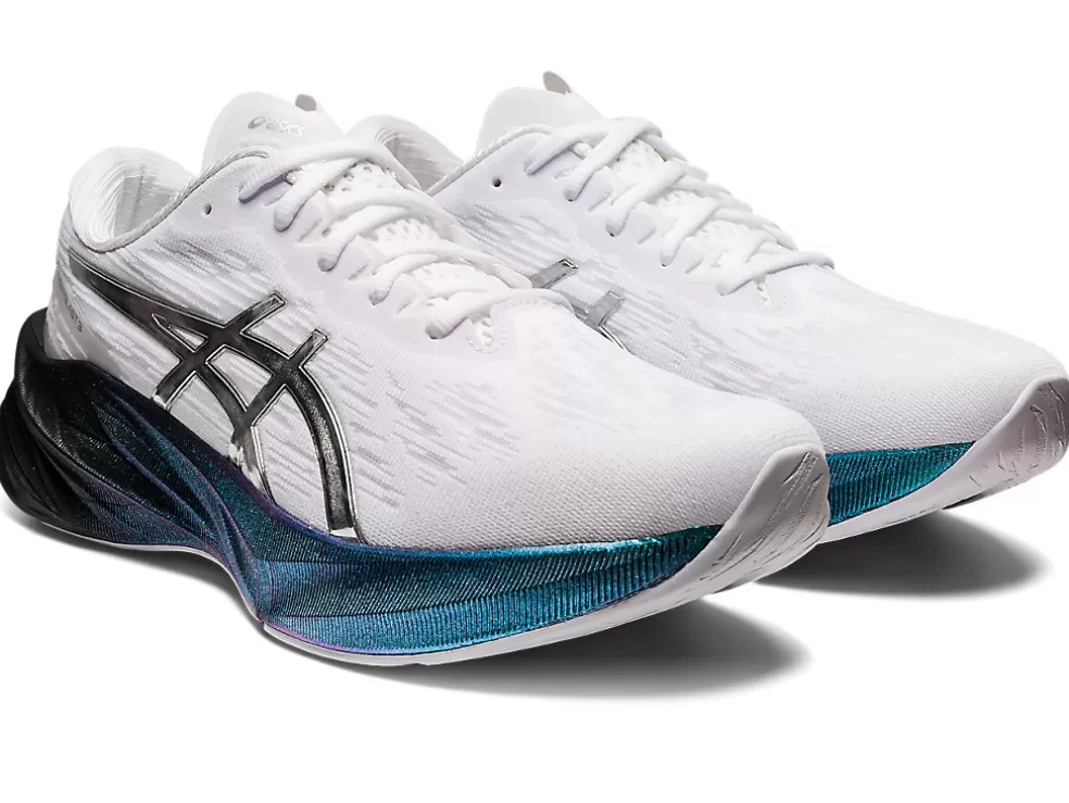 Hot ASICS NOVABLAST 3 PLATINUM White/Pure Silver