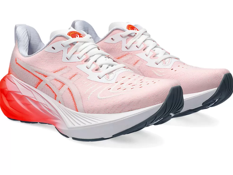 Sale ASICS NOVABLAST 4 White/Sunrise Red