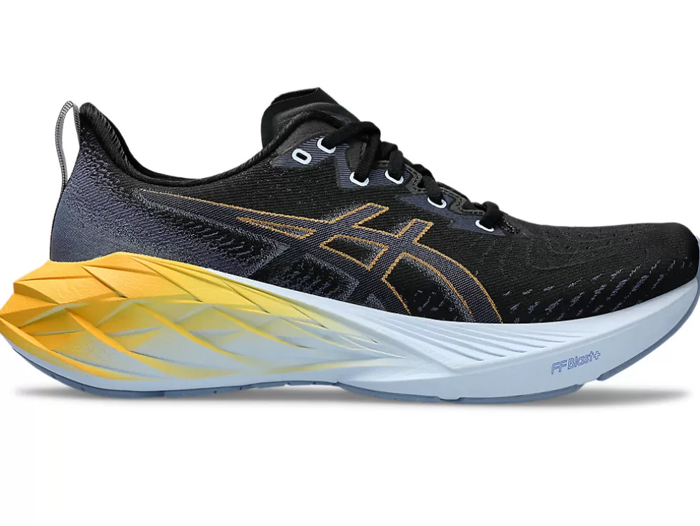 Cheap ASICS NOVABLAST 4 Black/Thunder Blue