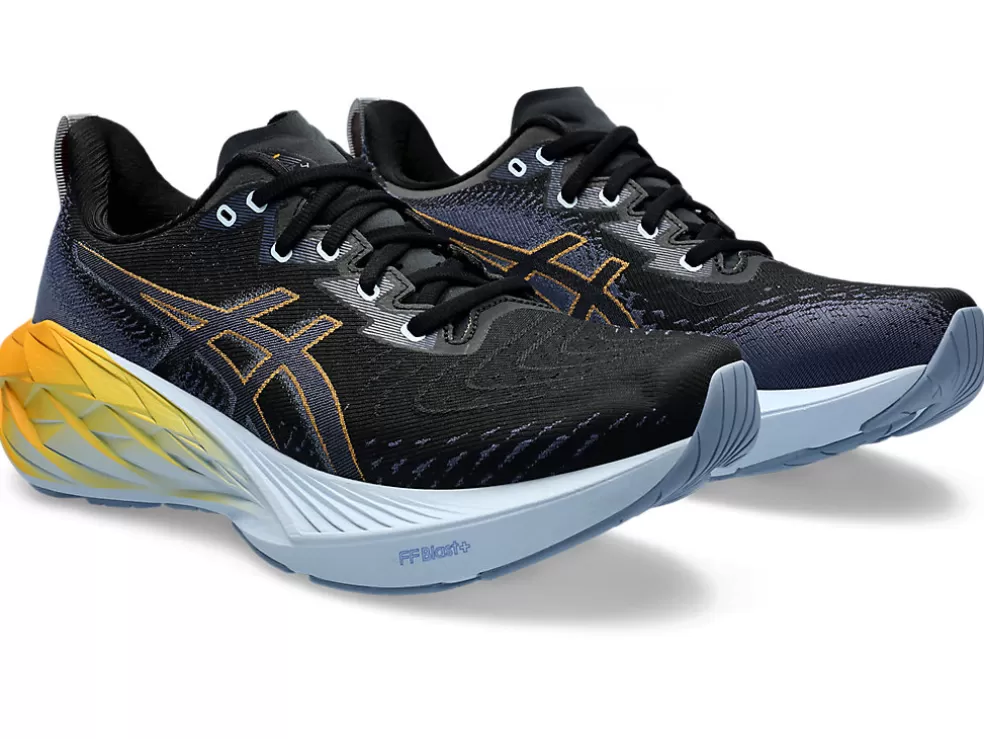 Cheap ASICS NOVABLAST 4 Black/Thunder Blue