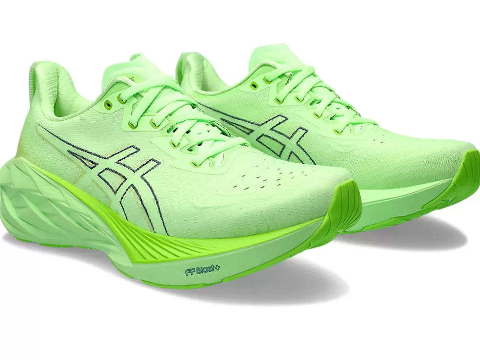 Best Sale ASICS NOVABLAST 4 Illuminate Green/Lime Burst