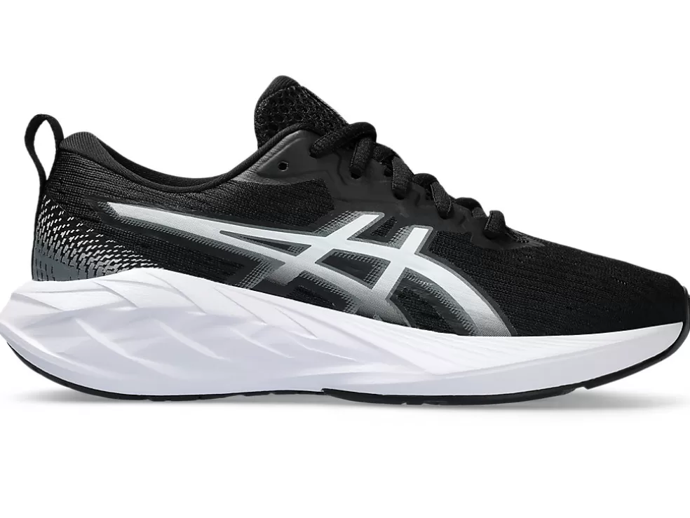 New ASICS NOVABLAST 4 GRADE SCHOOL Black/White