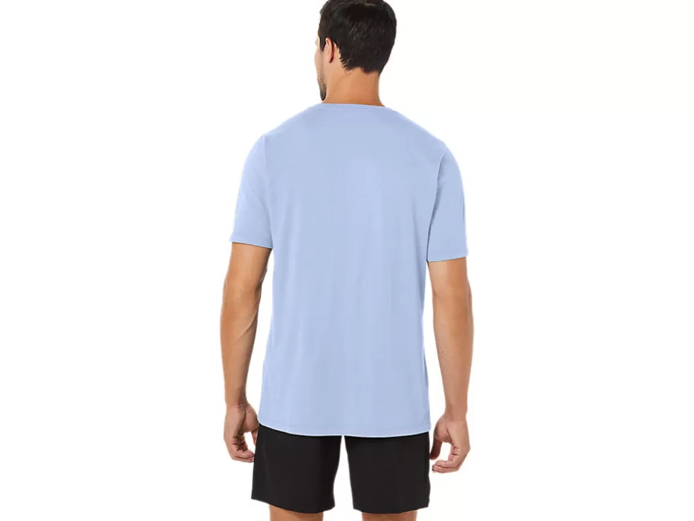 Clearance ASICS PAINTBRUSH SHORT SLEEVE TEE Soft Sky