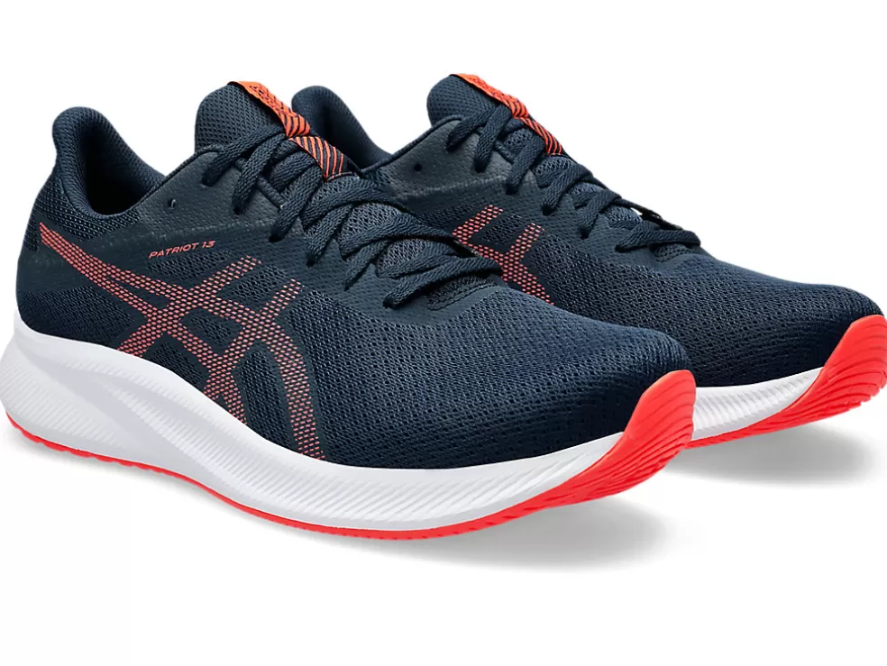 Hot ASICS PATRIOT 13 French Blue/Sunrise Red