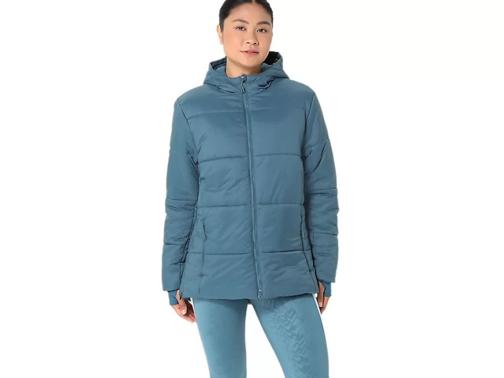 Hot ASICS PERFORMANCE INSULATED JACKET 2.0 Gloomy Sea