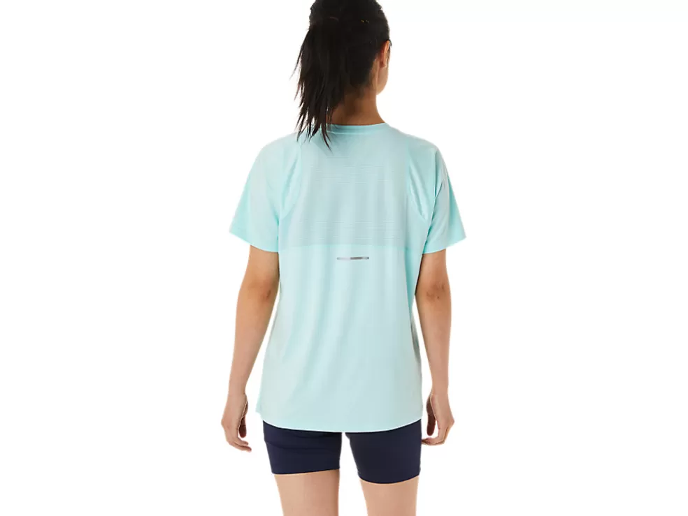 Discount ASICS PR LYTE RUN SHORT SLEEVE Clear Blue