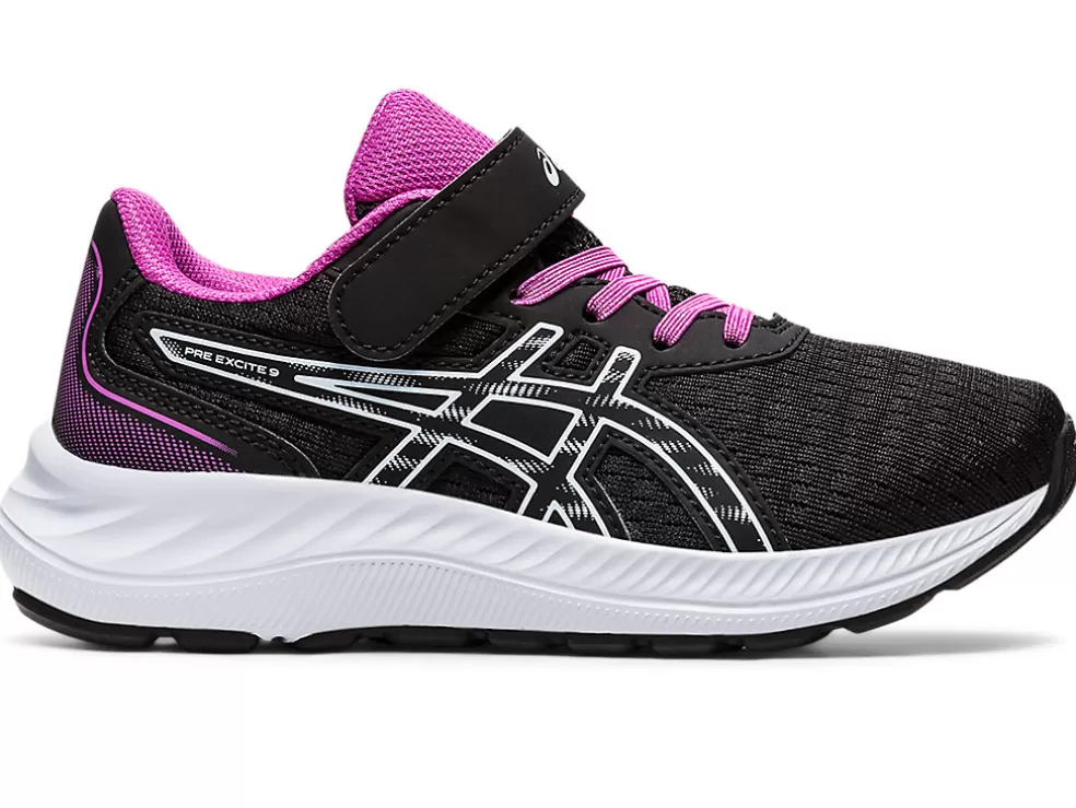 New ASICS PRE EXCITE 9 PRE-SCHOOL Black/Soft Sky