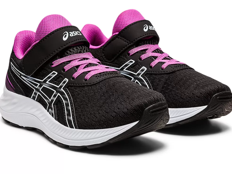 New ASICS PRE EXCITE 9 PRE-SCHOOL Black/Soft Sky