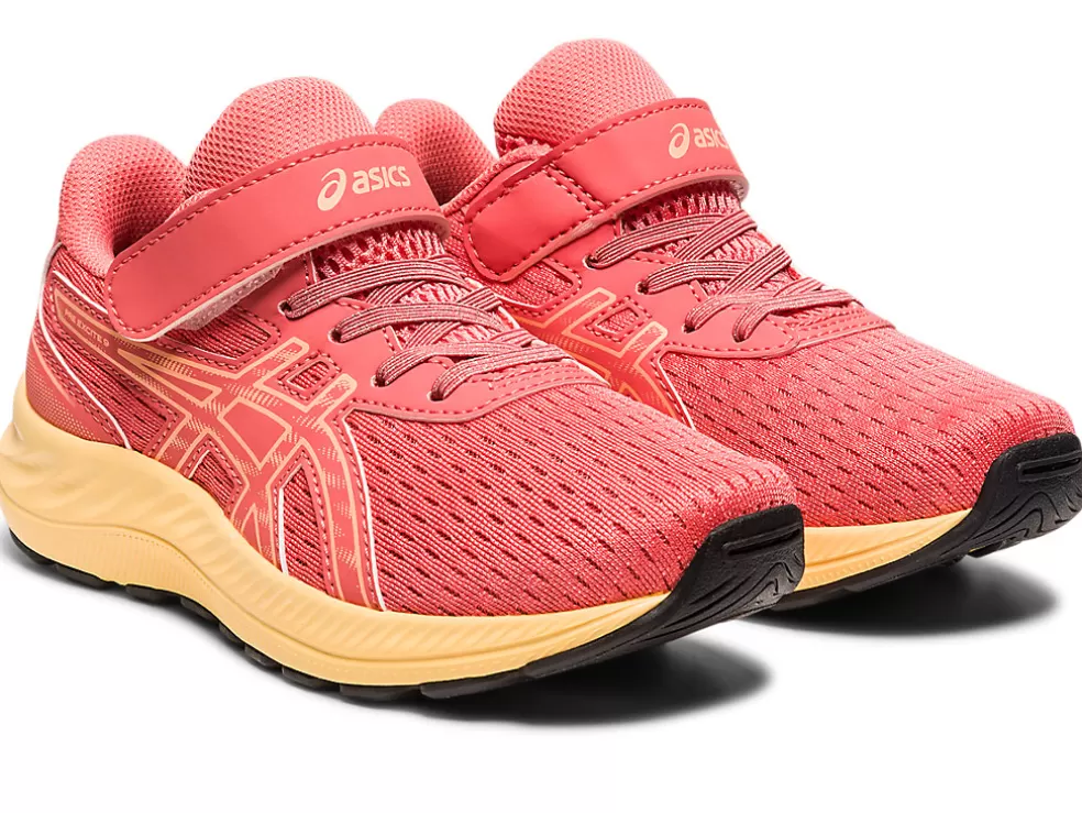 Shop ASICS PRE EXCITE 9 PRE-SCHOOL Papaya/Summer Dune