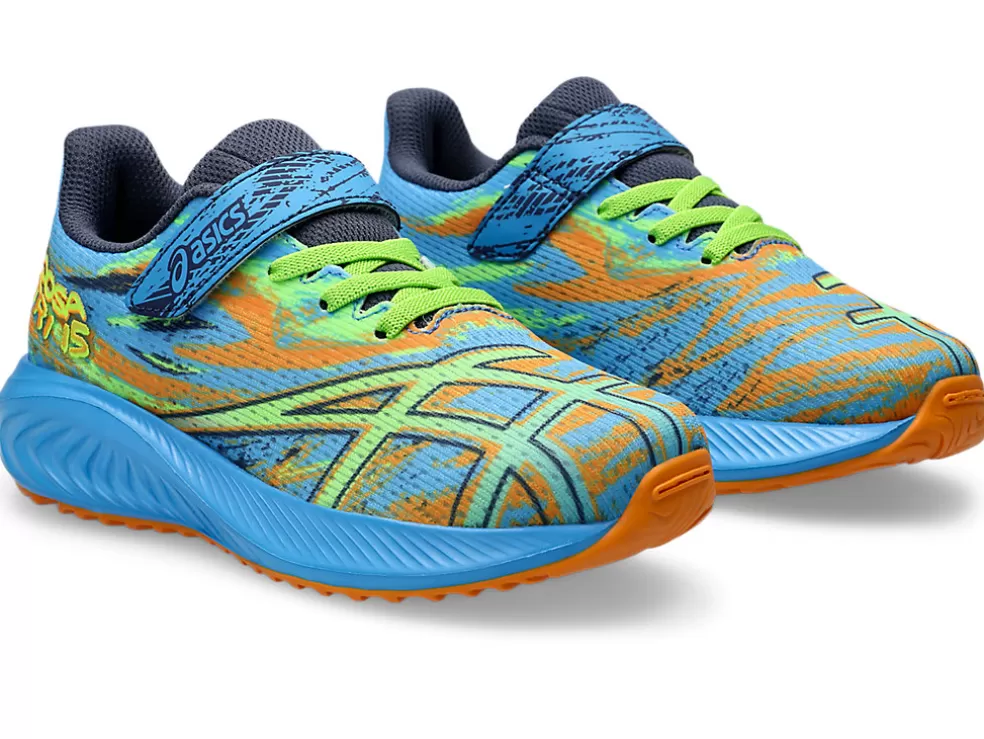 Online ASICS PRE NOOSA TRI 15 PRE-SCHOOL Waterscape/Electric Lime