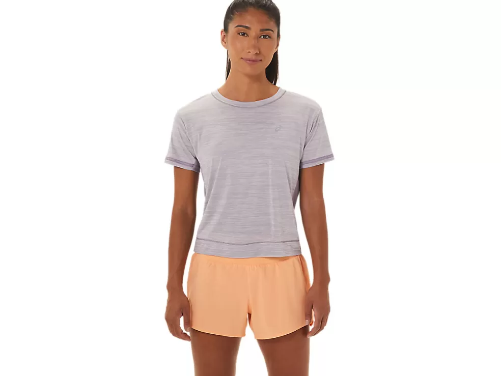 New ASICS RACE CROP TOP Violet Quartz/Dusk Violet