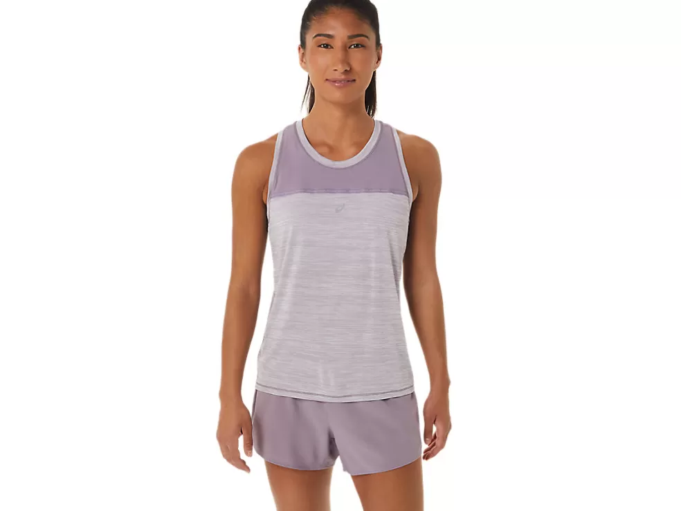 Discount ASICS RACE TANK Violet Quartz/Summer Dune