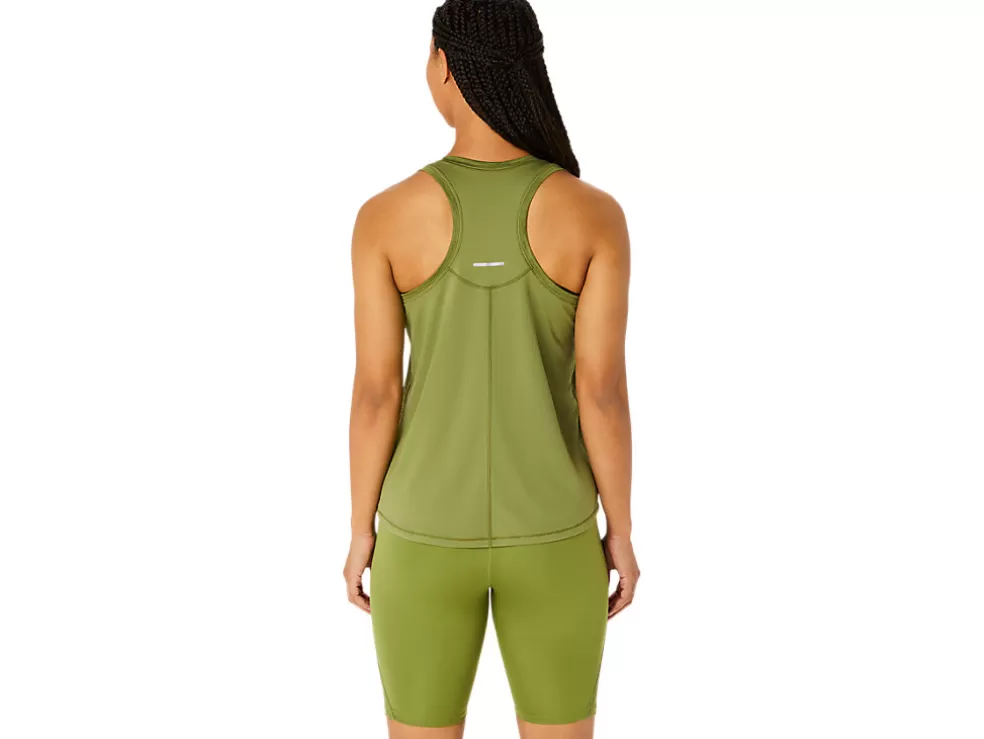 Hot ASICS RACE TANK Cactus/Mantle Green