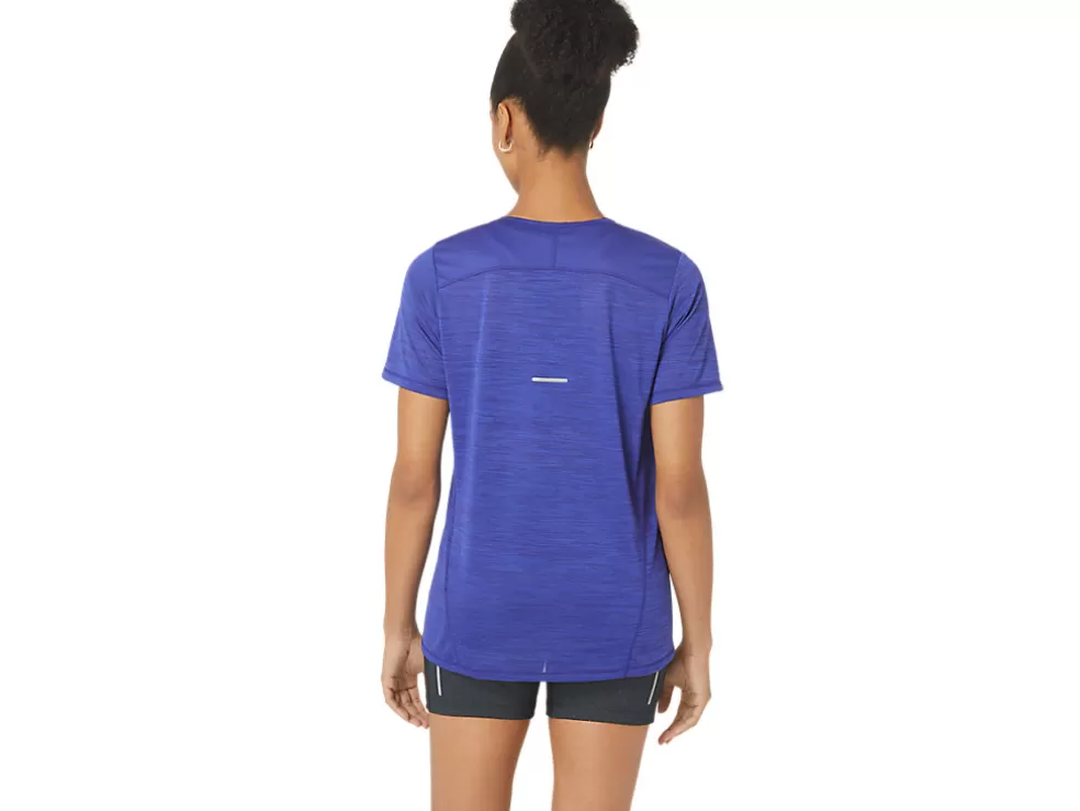 Best Sale ASICS RACE V-NECK SHORT SLEEVE TOP Eggplant/Night Shade