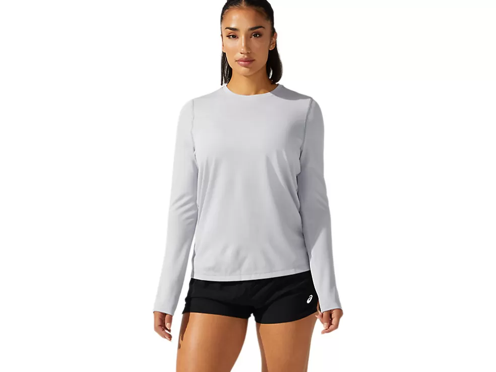 Best Sale ASICS READY-SET II LONG SLEEVE TOP Mid Grey