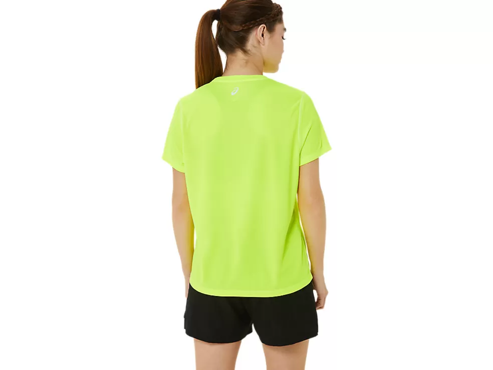 Cheap ASICS READY-SET II SHORT SLEEVE WCH Safety Yellow