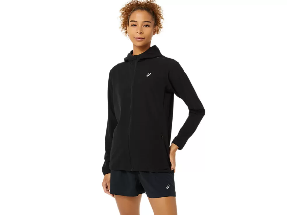 Best ASICS READY-SET JACKET Performance Black