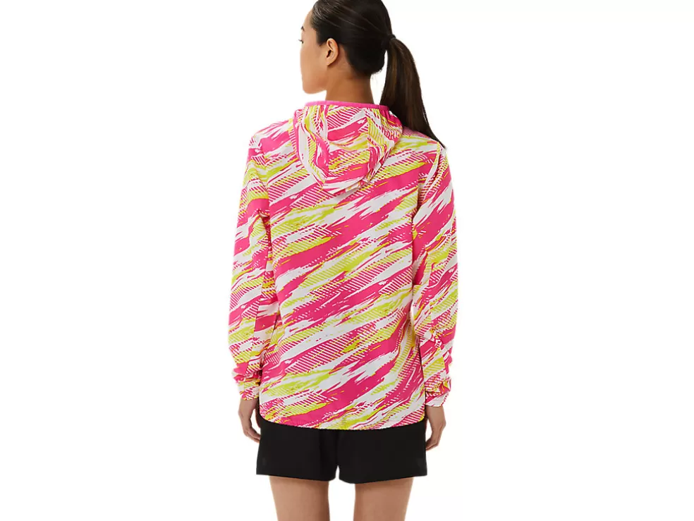 Hot ASICS READY-SET JACKET LAM Pink Glo