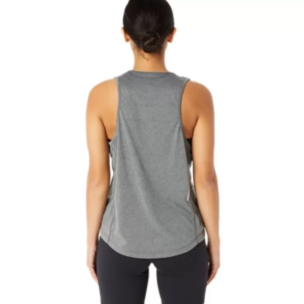 Hot ASICS READY-SET LYTE TANK Dark Grey Heather