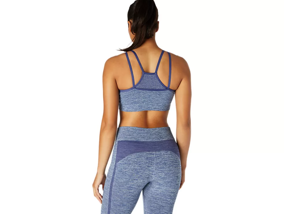 Cheap ASICS REVERSIBLE SEAMLESS BRA Thunder Blue