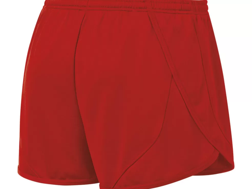 Cheap ASICS Rival II 1/2 Split Short Red