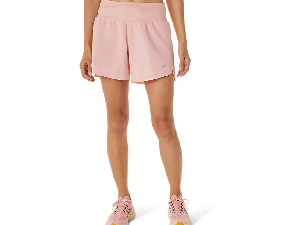 Discount ASICS ROAD 5.5IN SHORT Frosted Rose