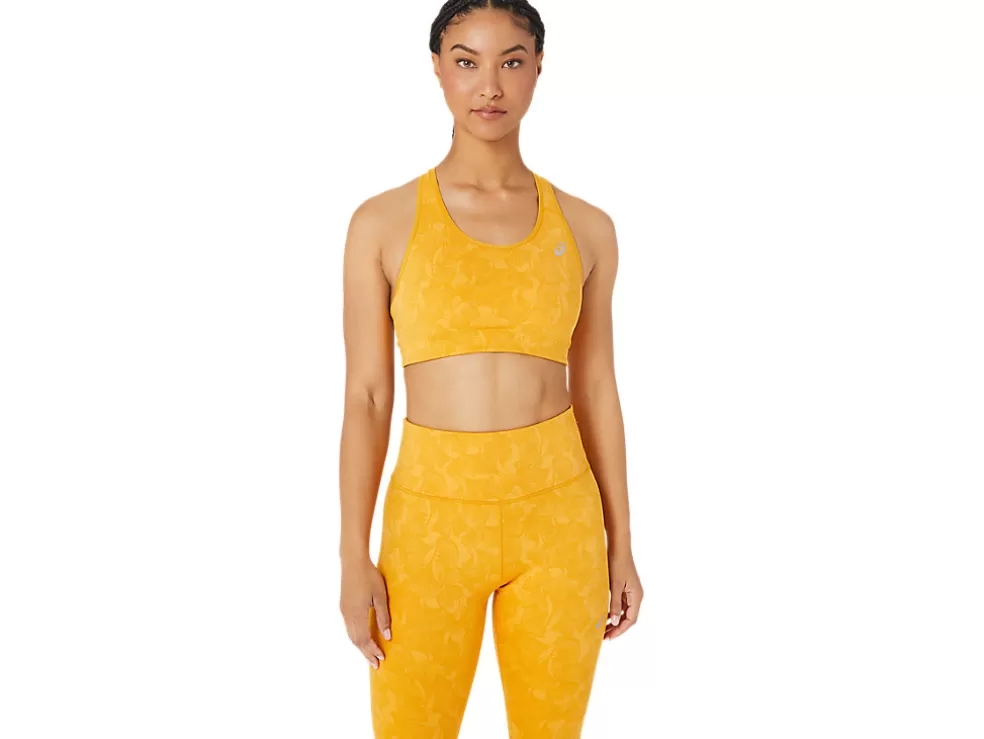 Sale ASICS RUNKOYO JACQUARD BRA Tiger Yellow