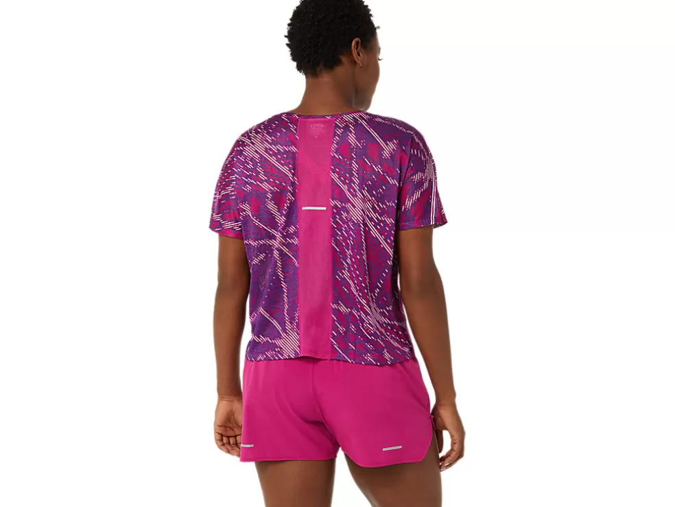 Flash Sale ASICS SAKURA SHORT SLEEVE TOP Yo Zakura Aop