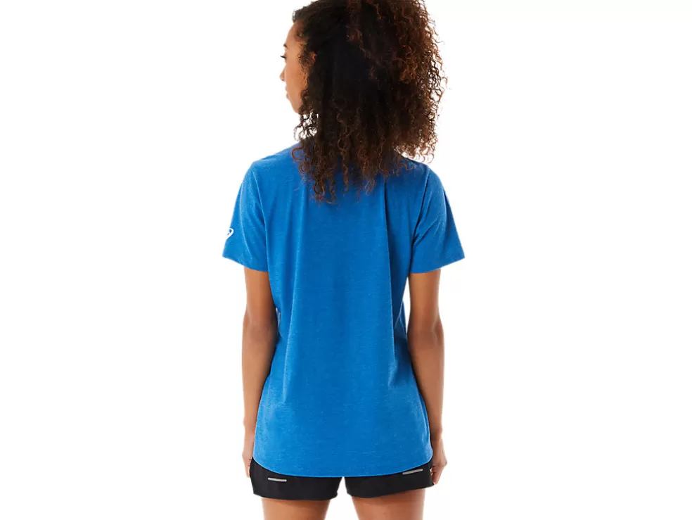 Flash Sale ASICS SHORT SLEEVE EST 1977 V-NECK TEE Lake Drive