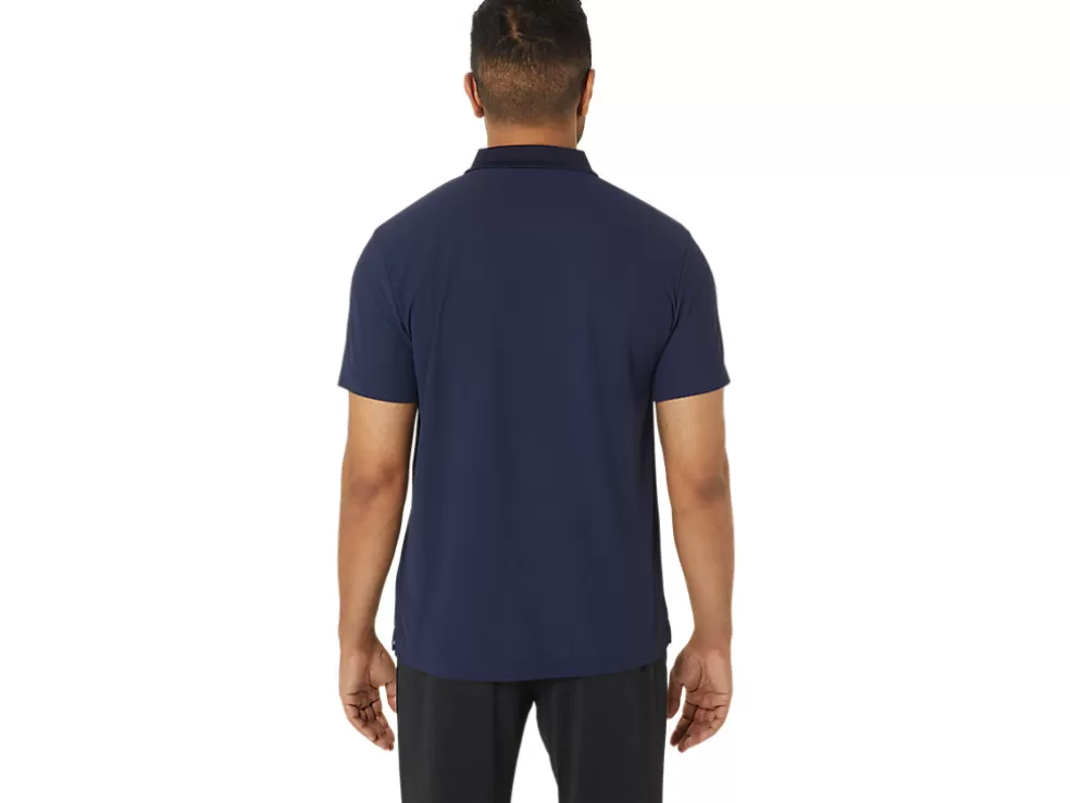 Cheap ASICS SHORT SLEEVE POLO-SHIRT Midnight