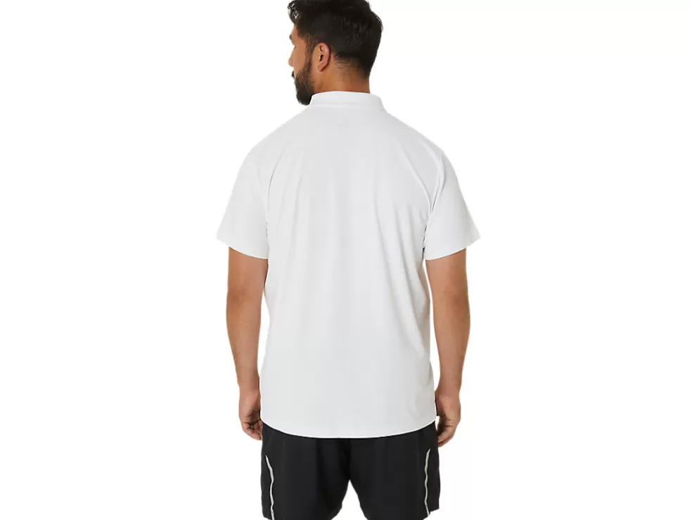 Flash Sale ASICS SHORT SLEEVE POLO-SHIRT Brilliant White