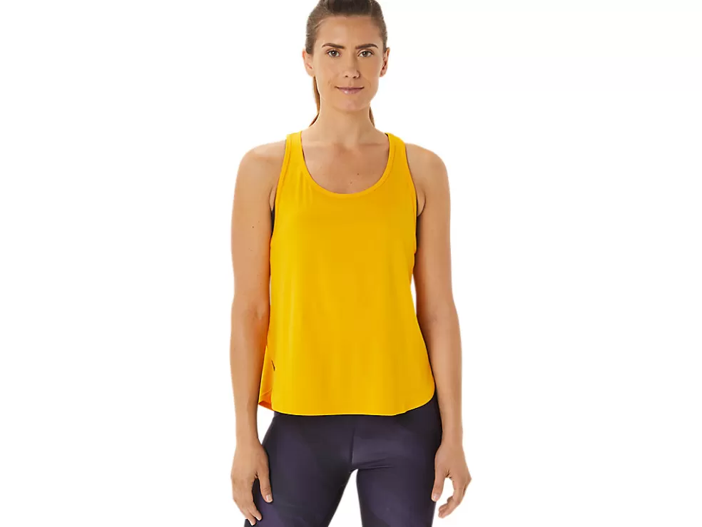 Hot ASICS SIDE SLIT SLEEVELESS TOP Sunflower