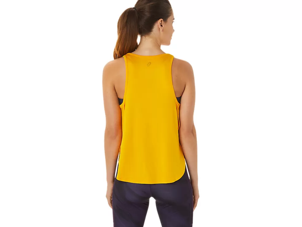 Hot ASICS SIDE SLIT SLEEVELESS TOP Sunflower