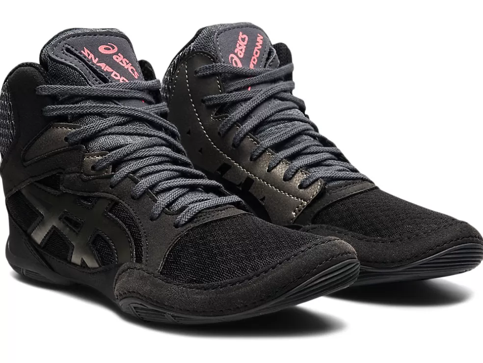 Best ASICS SNAPDOWN 3 GRADE SCHOOL Black/Gunmetal