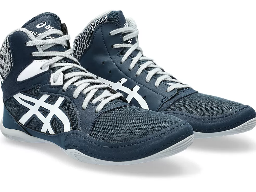 Store ASICS SNAPDOWN 3 GRADE SCHOOL French Blue/White