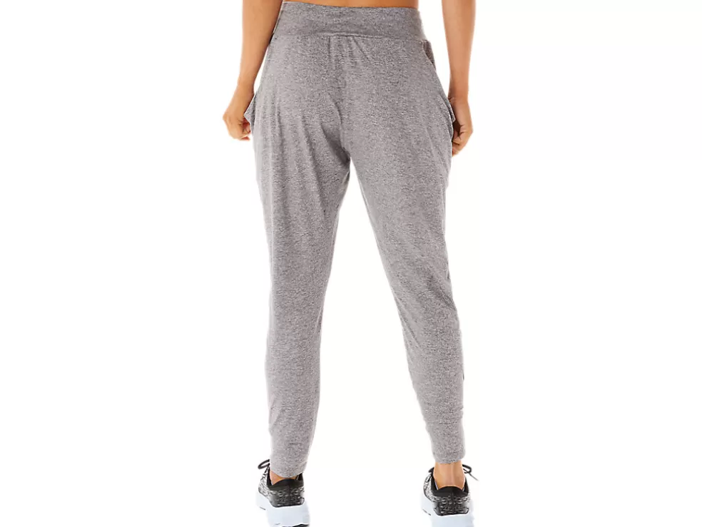 Outlet ASICS SOFT STRETCH KNIT PANT Smoke Shadow Heather