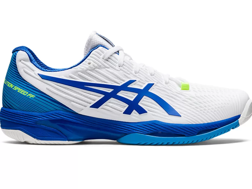 Store ASICS SOLUTION SPEED FF 2 White/Tuna Blue