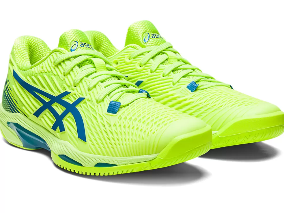 Best ASICS SOLUTION SPEED FF 2 Hazard Green/Reborn Blue