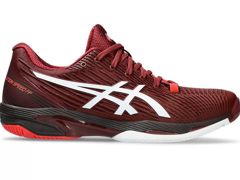 Cheap ASICS SOLUTION SPEED FF 2 Antique Red/White